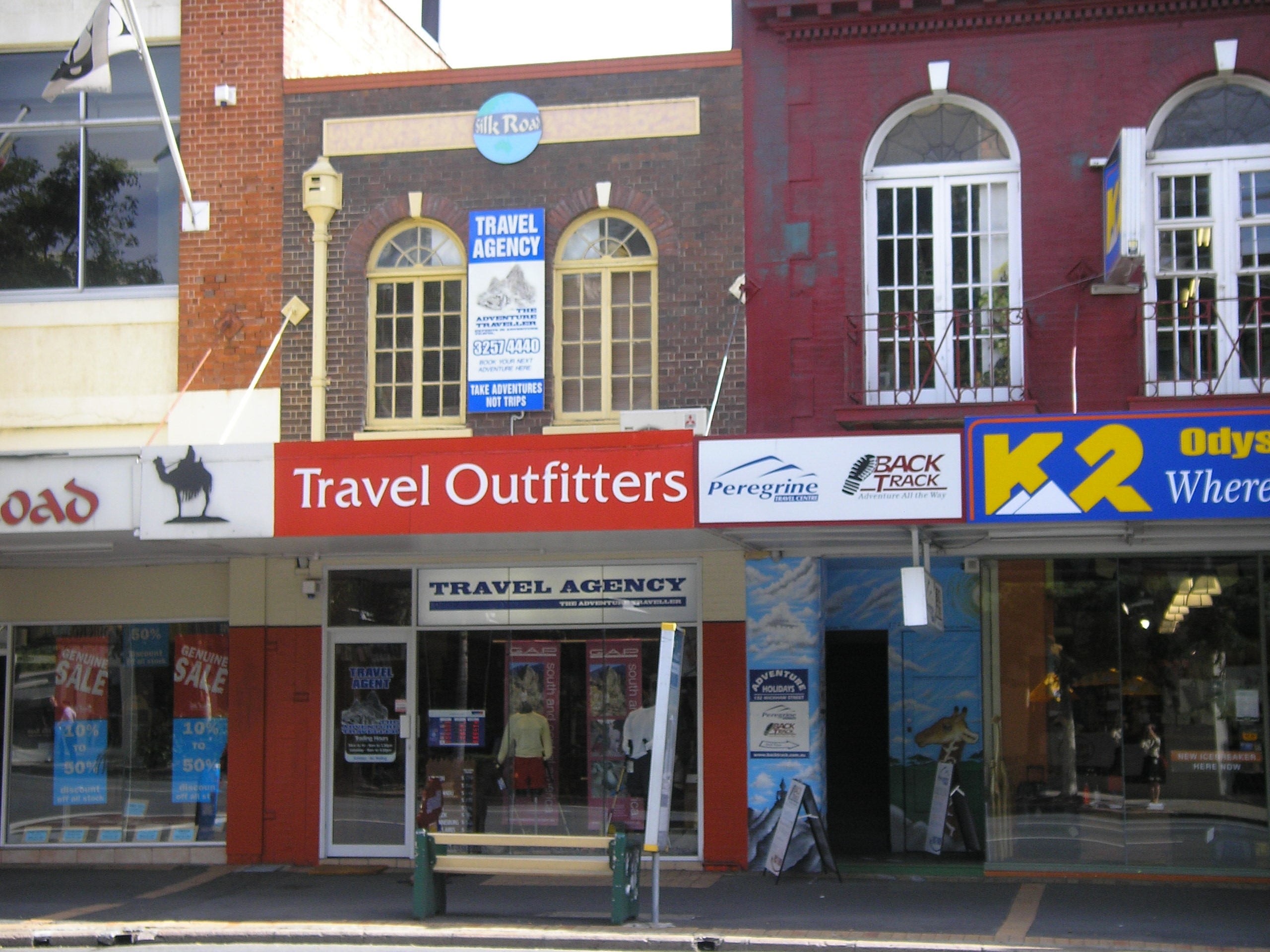 This is an image of the front elevation of Melrose's Shop