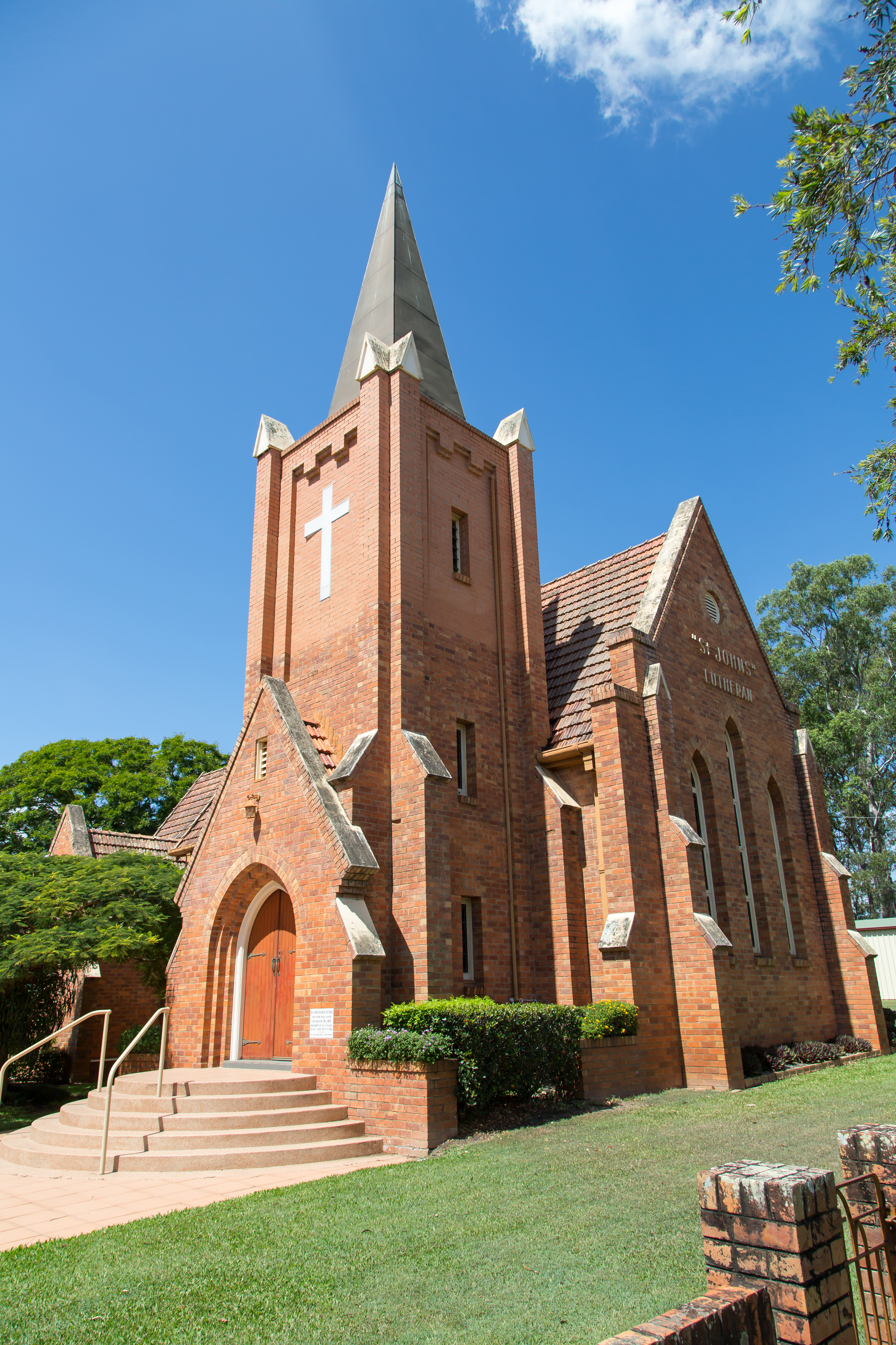 This is an image of the local heritage place known as St Johns Lutheran Church