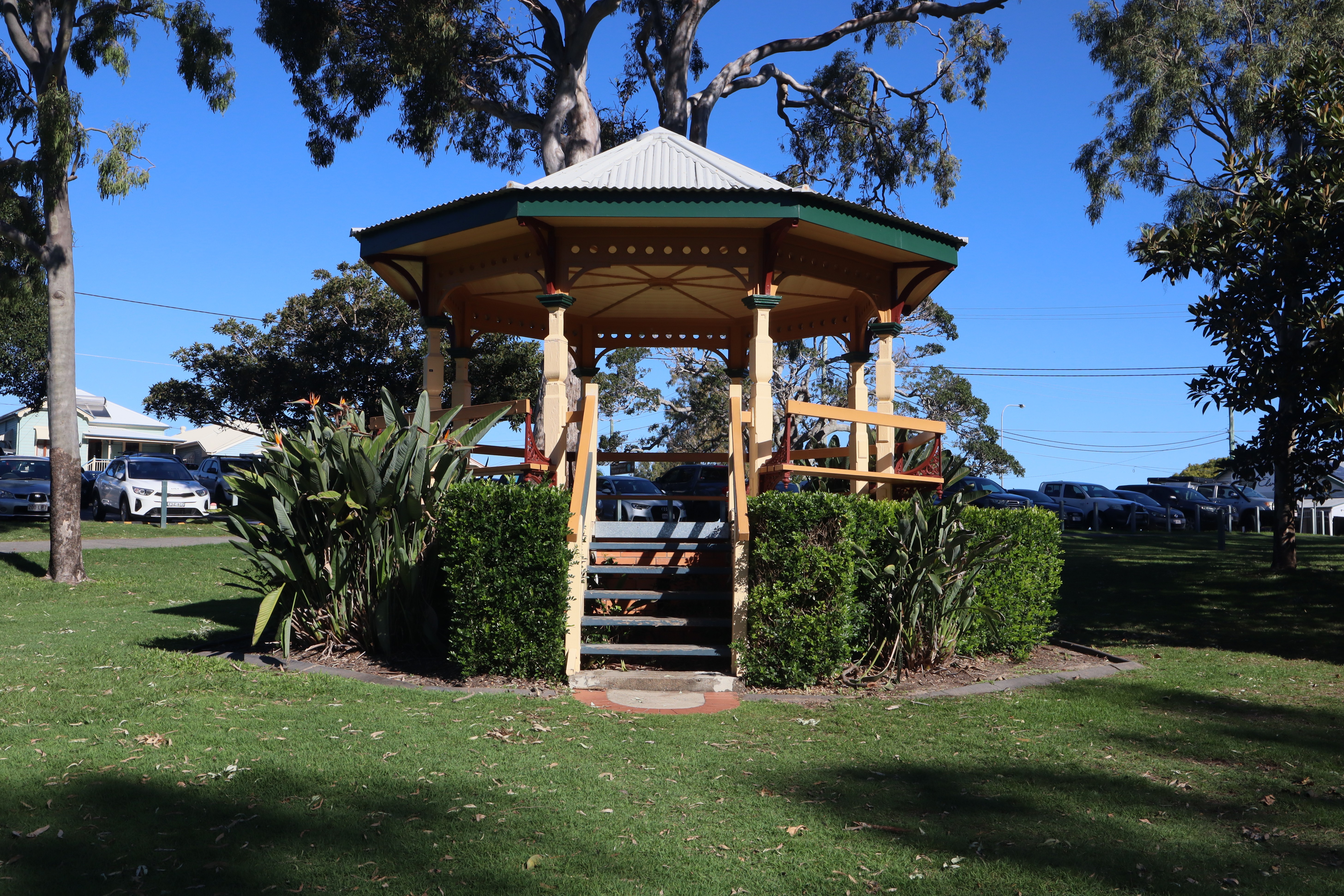 A bandstand