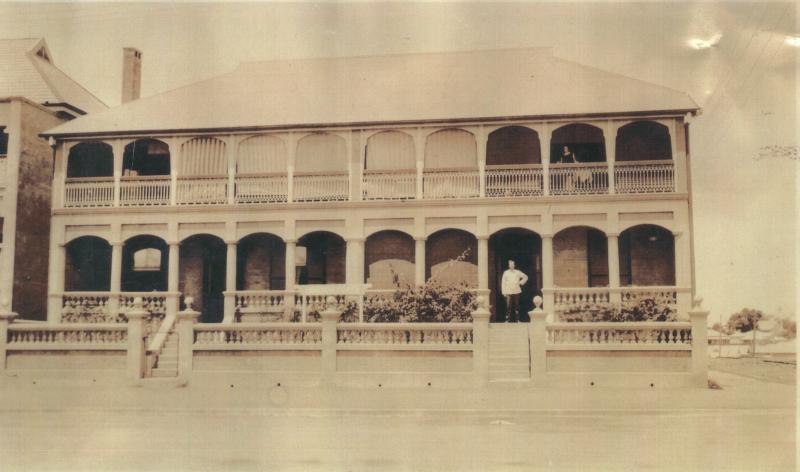 Elevation from Edmondstone Street (circa 1920s, courtesy Dean Brough)