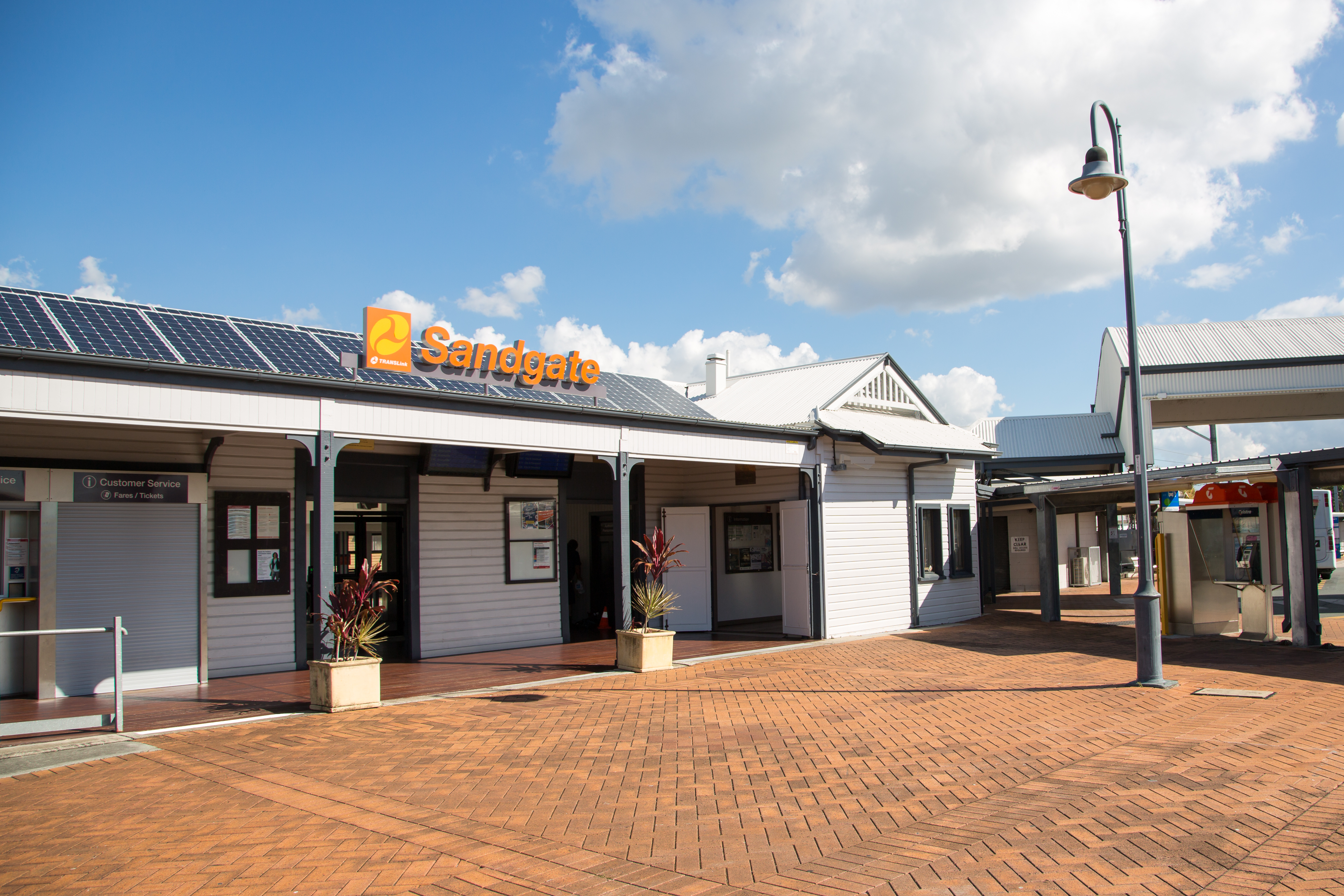 This is an image of the local heritage place known as Sandgate Rail Station