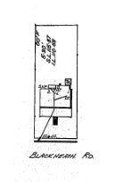 This is an image of the Drainage Plan of the Anzac Cottage on 16 Blackheath Road in Oxley in October 1971