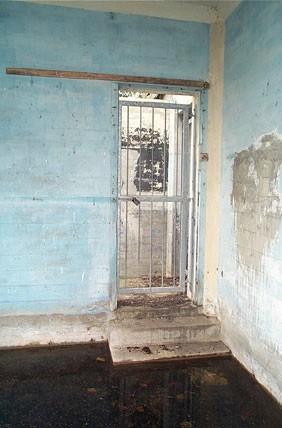 This is an image of the South Bunker interior, southeast room.