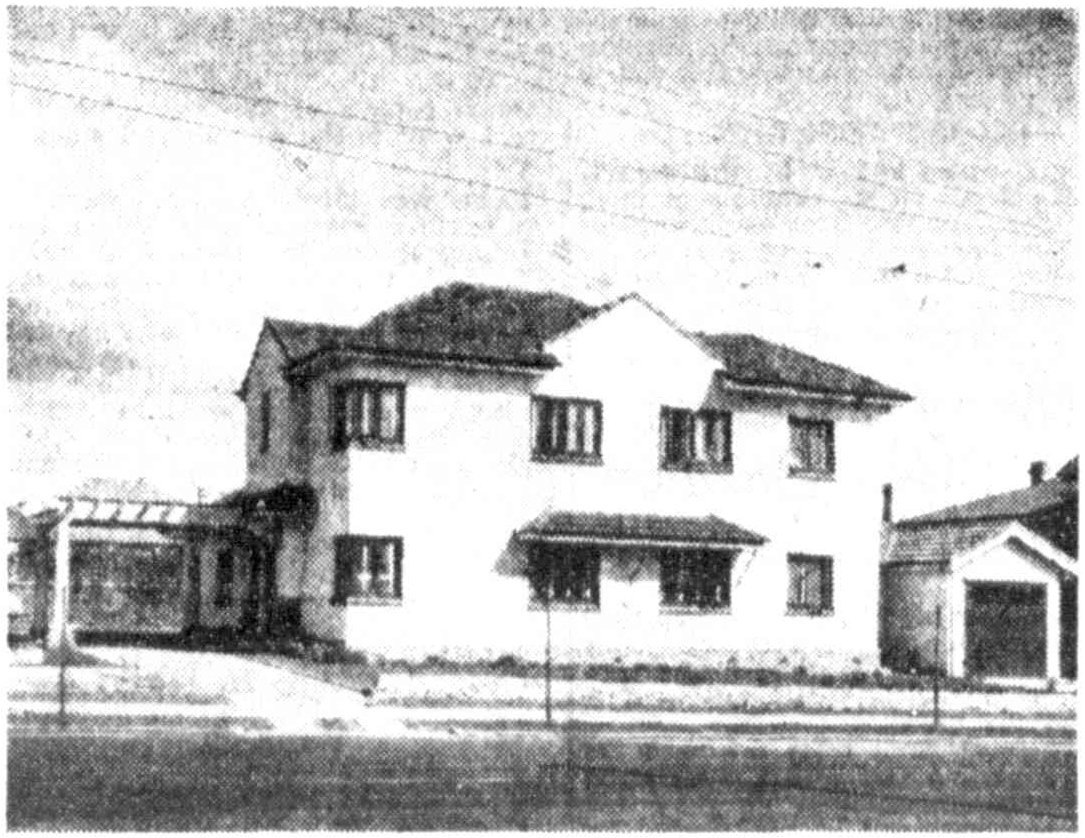 This is an Image of the Heritage place known as 1 Oxlade Drive, New Farm from 1939