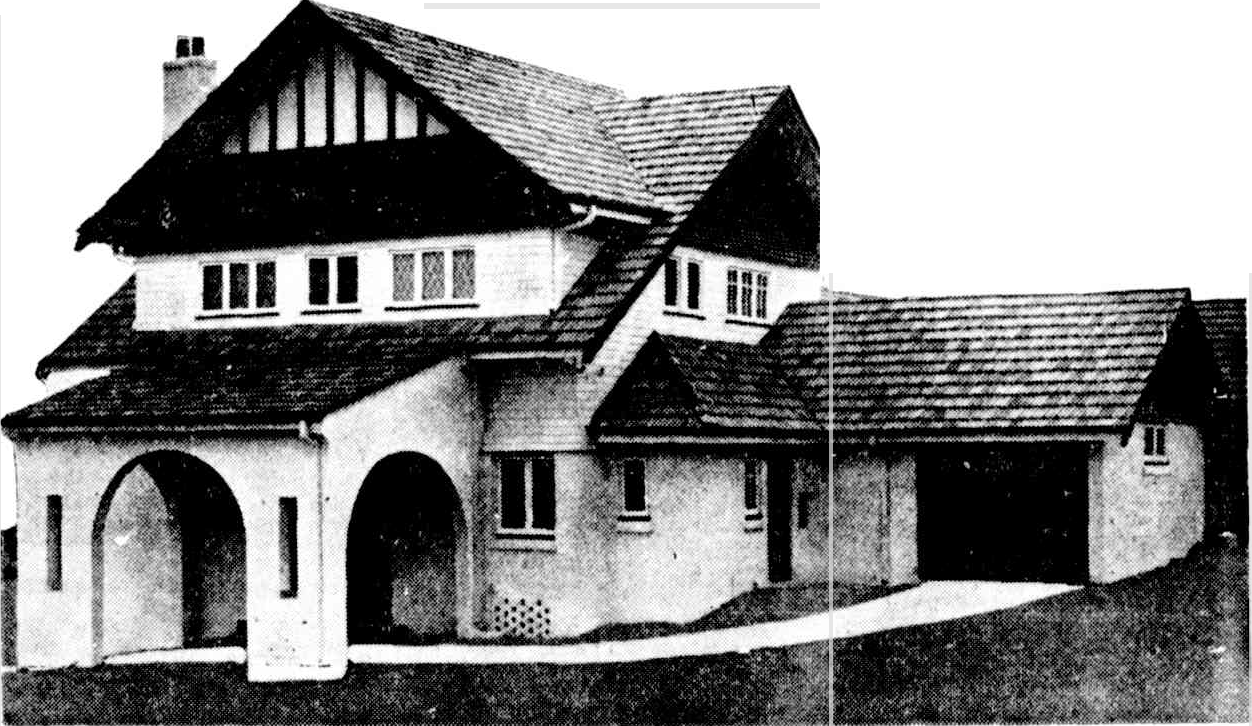 This is an Image of the Heritage place known as Balblair from 1936