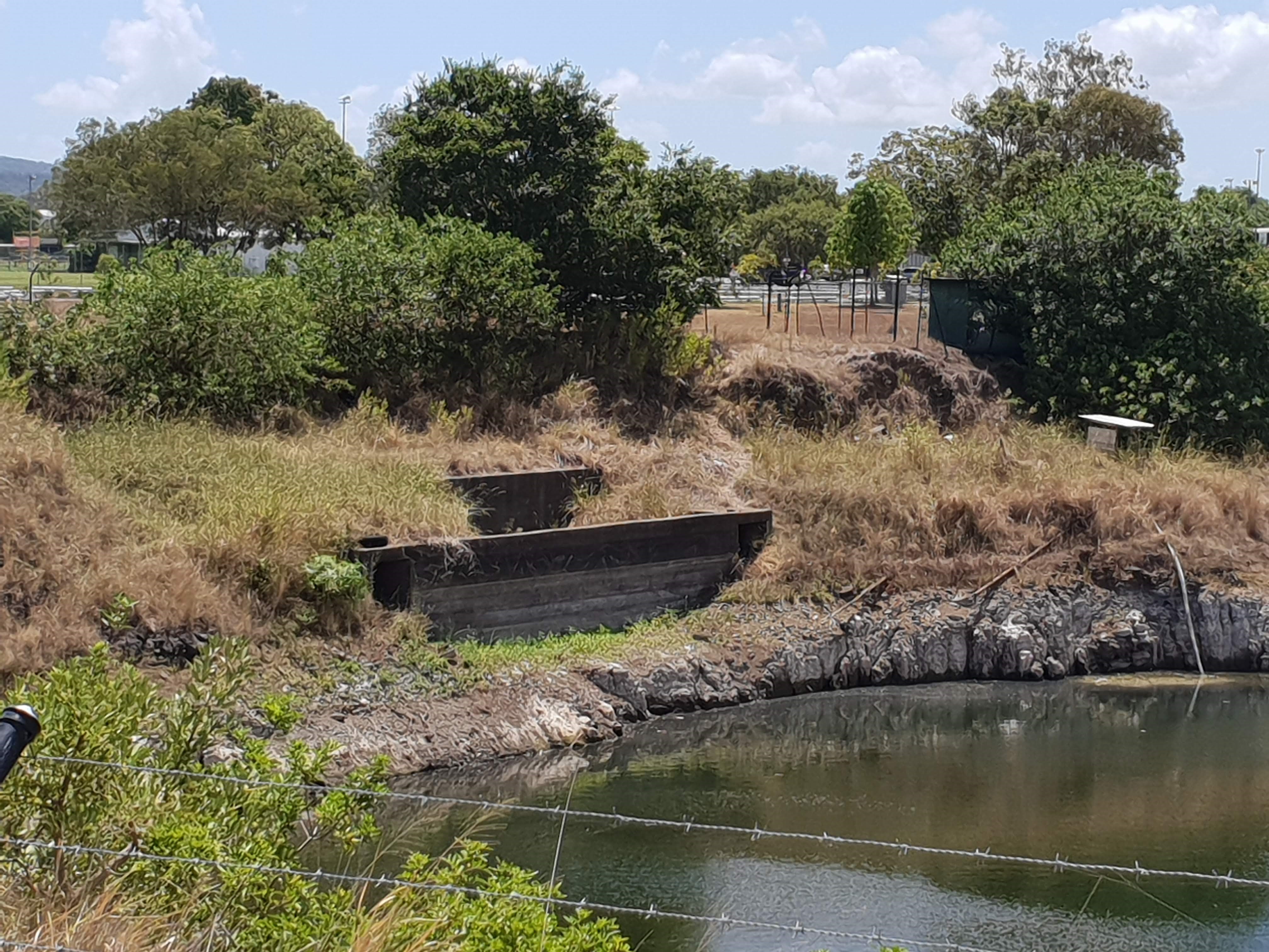 This is an image of the local heritage place known as Acacia Ridge Air Raid Shelter. Photograph taken 28 January 2019.