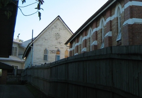 This is an image of the local heritage place known as Kelvin Grove Uniting Church (former) 