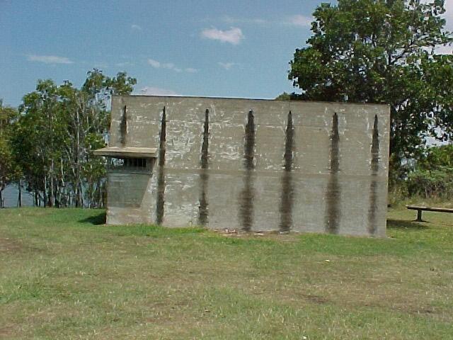 This is an image of the South Bunker from the north.