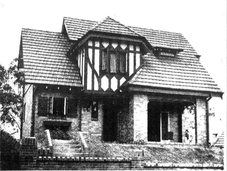 This is an image of Blackburne residence in 1937